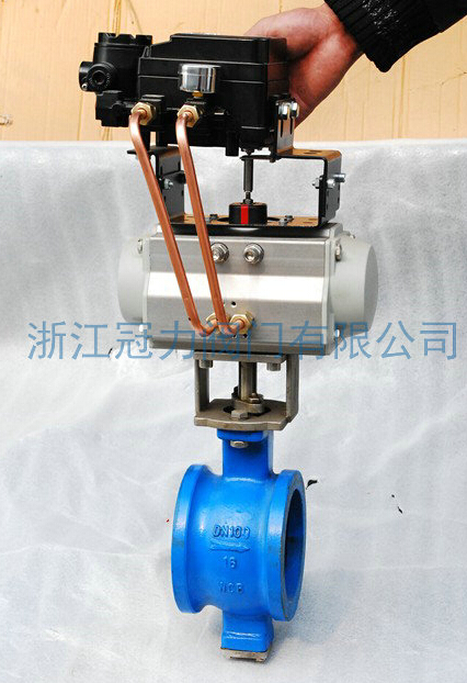 氣動V型調節(jié)球閥